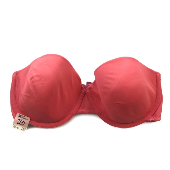 Sweet Nothings Other - Sweet Nothings Coral Strapless Underwire Bra